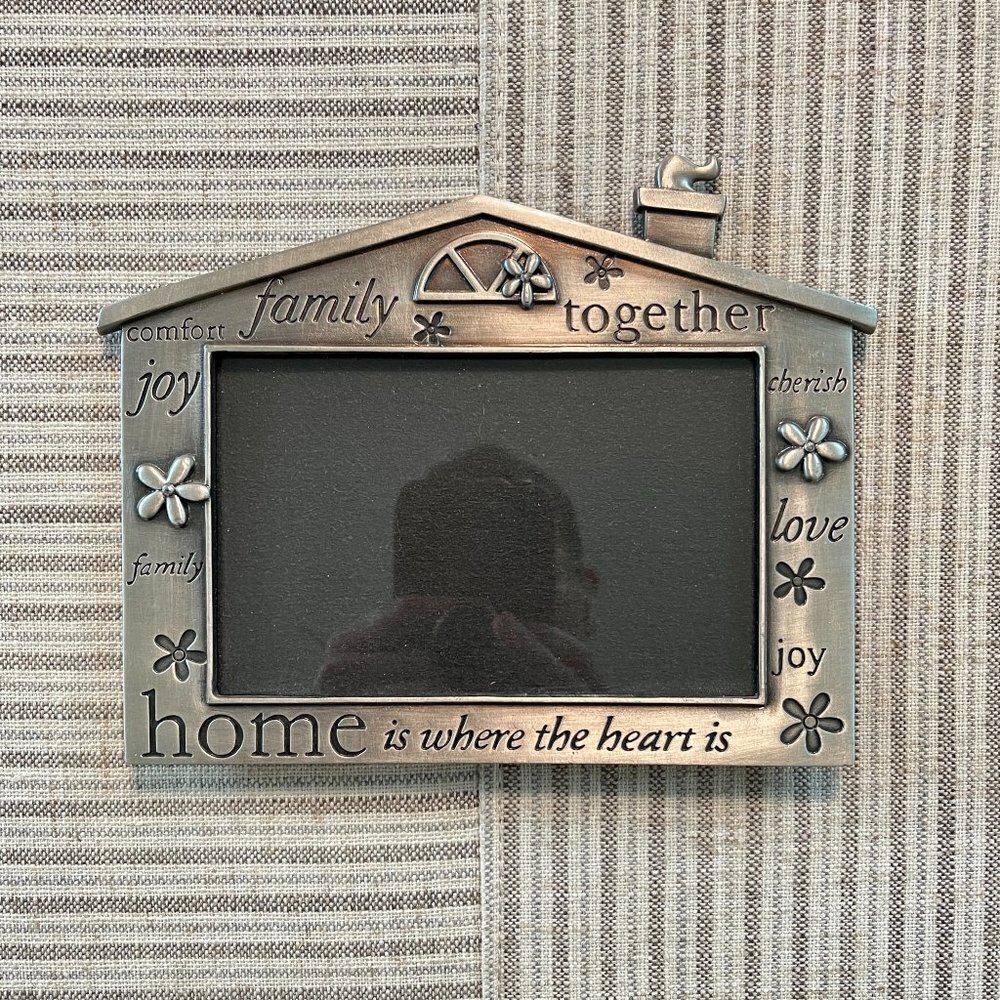 Home Is Where The Heart Is House Picture Frame - Picture 2 of 15